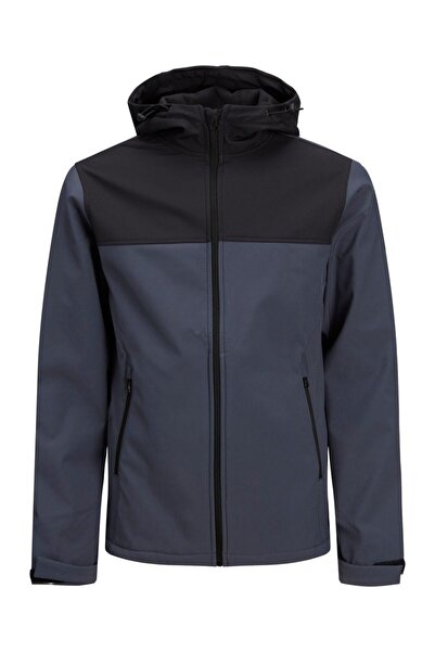 Jack & Jones جاكيت جاك اند جونز JJEmarvin Hood Softshell Noos 12212363 للرجال...