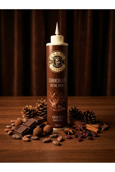 KARPE COFFEE ÇİKOLATA Dekor Sos 750gr (CHOCOLATE TOPPING SAUCE)