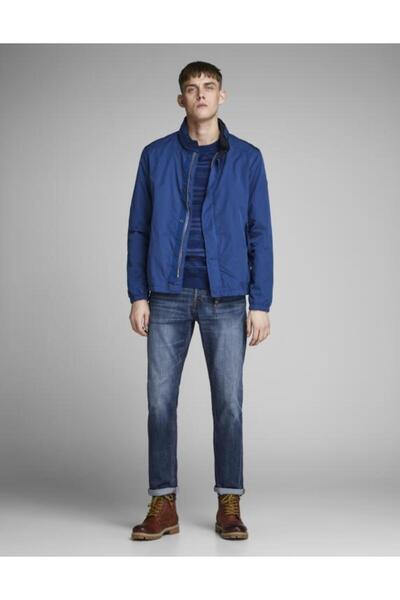 Jack & Jones Jack&Jones 12148874 Mike Comfort Erkek Jeans Mavi