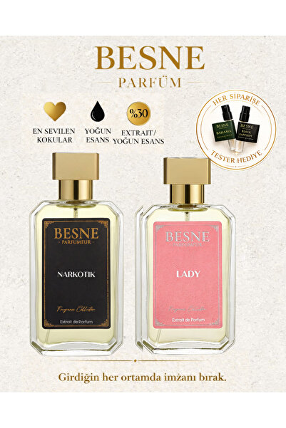 besneparfum LADY -NARKOTIK PARFÜM SET ERKEK- KADIN