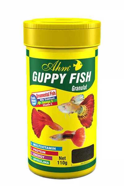 Ahm Marin Guppy Granul Food Lepistes Yemi 250 Ml