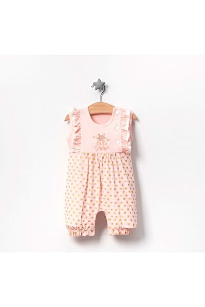 Jolly Joy Little Sister Girls' Jumpsuit Salmon