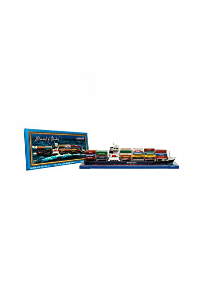 umbum Yük Gemisi Bosphorus 3D Karton Puzzle Yapboz