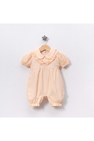 Jolly Joy Pointed Tulle Girls' Jumpsuit Salmon