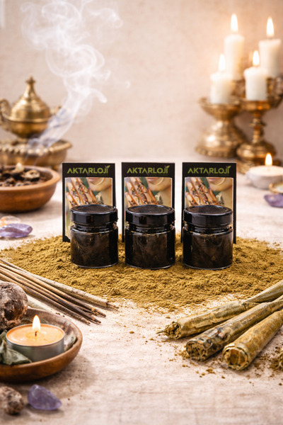 aktarloji 3 Adet Siyah Rastık – Kına İçin Renk Koyulaştırıcı