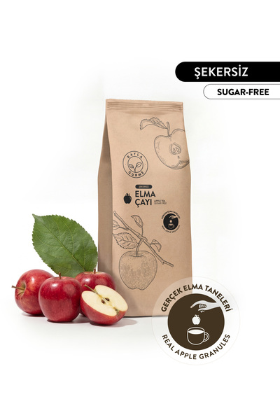 Kayla Gurme Şekersiz Elma Çayı - Gerçek Elma Meyve Taneli - 250 g