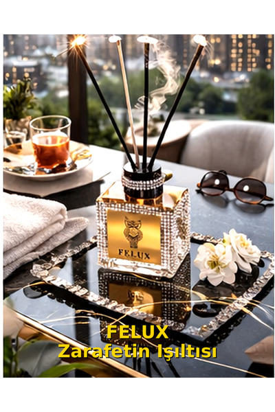 felux reed dıffuser FELUX TONKA Bambu Çubuklu Oda Kokusu 100 Ml. Fresh Parfüm...