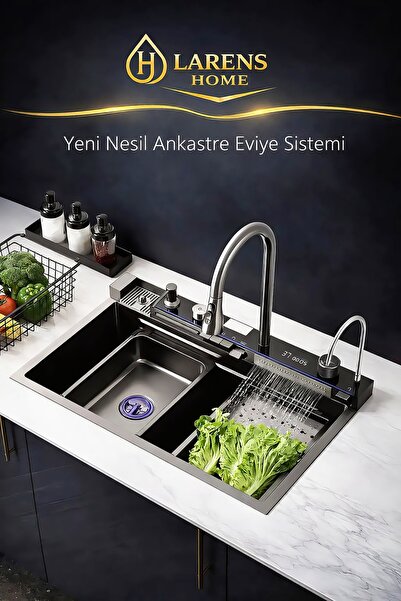 Larens Elektronik Akıllı Eviye Seti (304 çelik 4 mm)