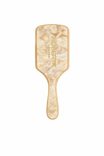Roberta Lorenz Women's Written Natural Bamboo & Acetate Hair Comb
