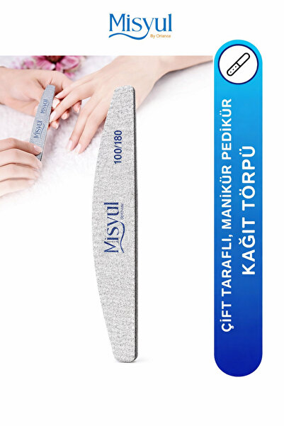 velissa Kağıt Törpü, Manikür Ve Pedikür Için Çift Taraflı Tırnak Törpüsü