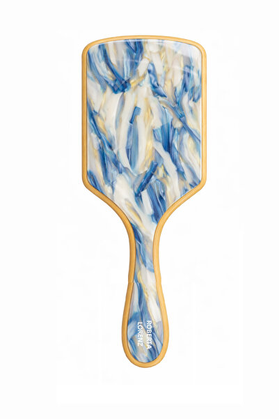 Roberta Lorenz Women's Pearlescent Bamboo Natural Bamboo & Acetate Hair Comb