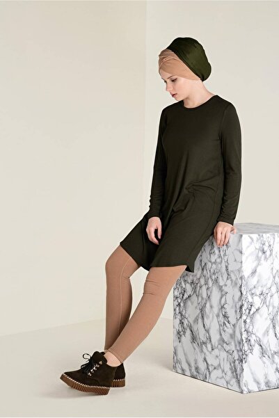 Alvina Cycling Collar Knitting Tunic 4578