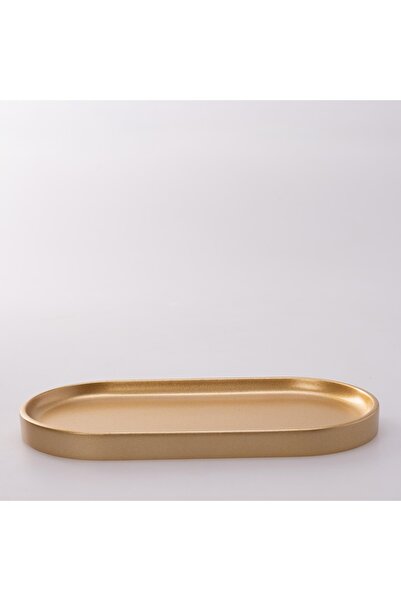 Selim Victoria Oval Tray Small Gold