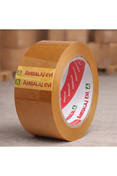 Ambalaj Evi Bandă adezivă maro 45x100 – Bandă de ambalare puternică cu adeziv...