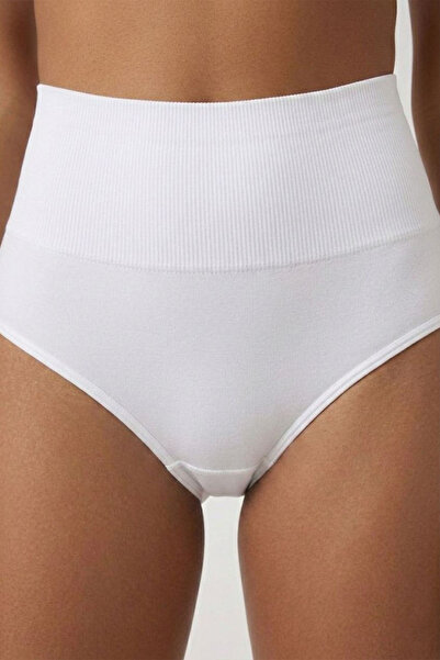 FİT WOMEN Seamless Gathering High Waist Panty Corset 1010