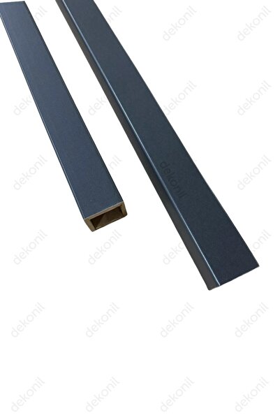 Dekonil Antrasit Mdf Seperatör Duvar Bölme ve Ayırma Profili (1 Adet)