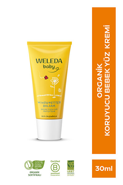 Weleda كريم الوجه الواقي العضوي بالآذريون 30 مل