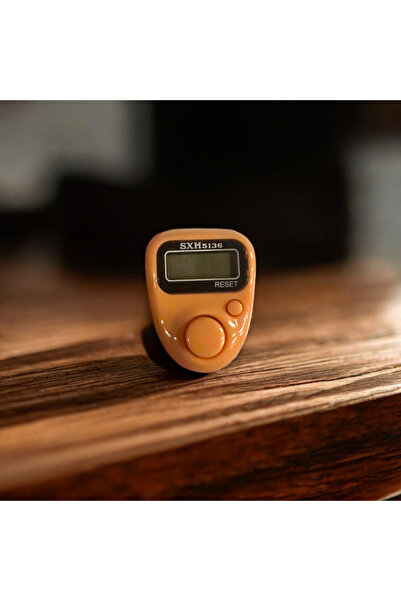 Zey-Al Yeni Nesil Dijital Zikirmatik | Ayarlanabilir Yüzük Tasarım Dijital Te...