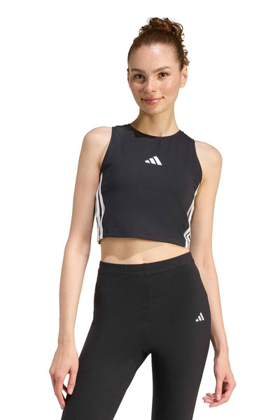 adidas W 3S PAD TK BLACK Sutien negru pentru femei