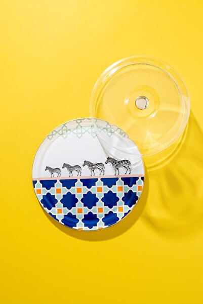 EMAYlab Jaolu Glass Cake Bowl & Cake Plate (32 cm)