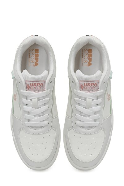 U.S. Polo Assn. HOOD 6FX Beyaz Kadın Sneaker