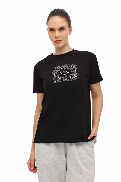 Kinetix Wl 11Patrica 6Fx Black Women's Short Sleeve T-Shirt