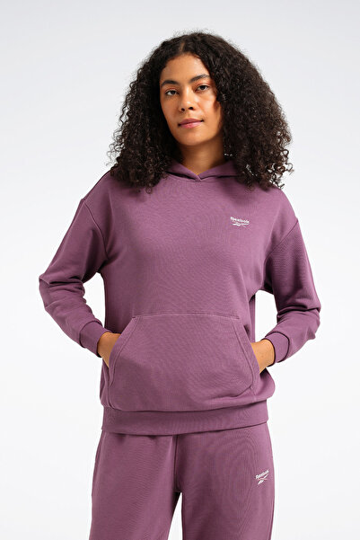 Reebok NEW ID RELAX SL HOODIE Mor Kadın Sweatshirt
