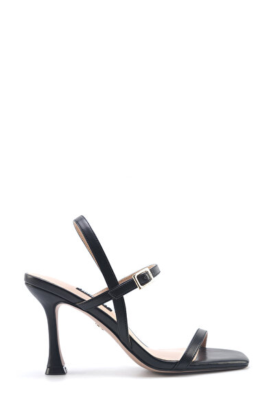 Nine West Черни дамски сандали на ток MONIQUE 5FX