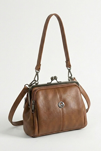 By Hakan TN-206 BURSLU KADIN OMUZ ÇANTASI KLİPSLİ EL ÇANTASI ÇAPRAZ ÇANTA TABA