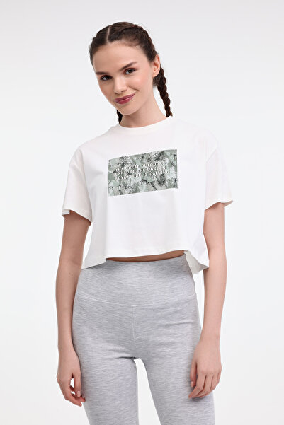 lumberjack تي شيرت WL RENA 11OUTSS25105 5FX إكرو للسيدات بأكمام قصيرة