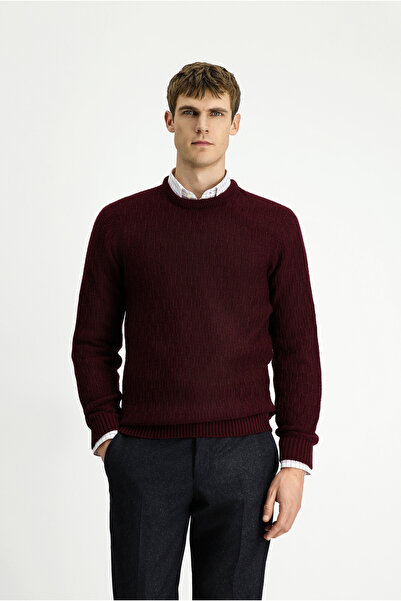Kiğılı Crew Neck Regular Fit Patterned Knitwear Sweater