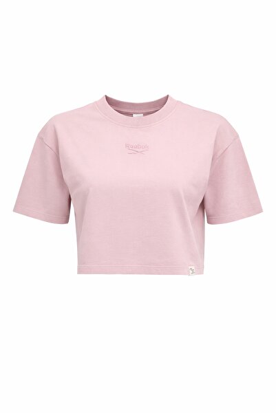 Reebok SALLY TEE Pudra Kadın Kısa Kol T-Shirt