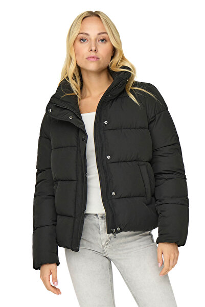 ONLY ONLNEWCOOL PUFFER JACKET Siyah Kadın Ceket