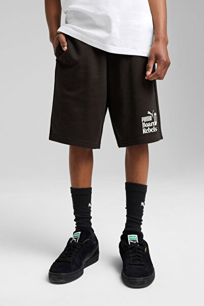 Puma MID90S Long Shorts TR B Siyah Erkek Çocuk Şort