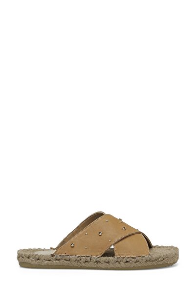 Nine West WONGA 4FX Kahverengi Kadın Düz Terlik