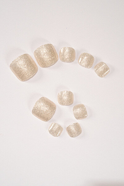 POP Beauty Ayak Takma Tırnak Seti & Zararsız yapıştırıcı