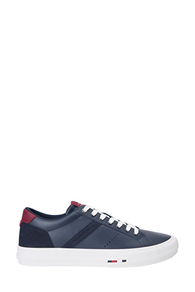 Tommy Hilfiger TH HI VULC LTH STREET Lacivert Erkek Sneaker