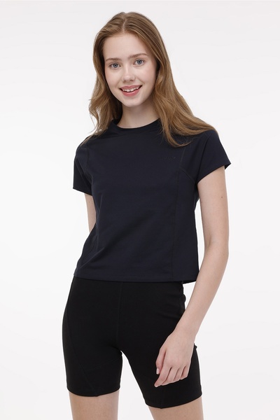 lumberjack WL Lydia 11GFP920 4FX - Μαύρο γυναικείο κοντομάνικο μπλουζάκι