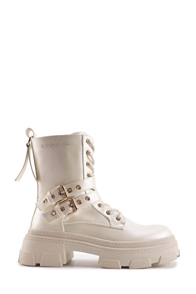 U.S. Polo Assn. Béžové dámské rockové boty ASSO 4PR