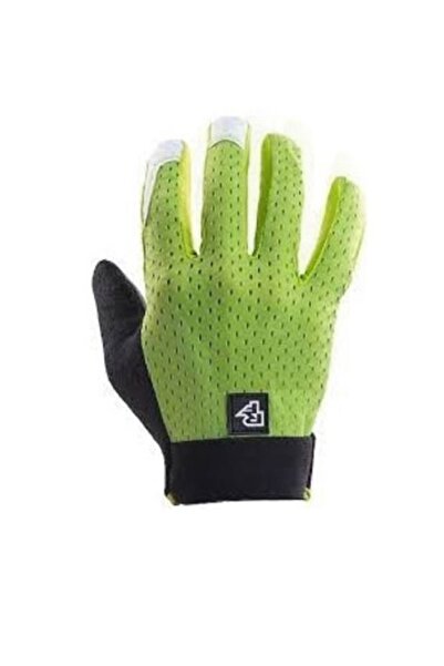 Race Face Stage Uzun Parmak Eldiven Yeşil L