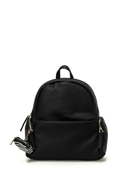 Butigo NTRL BZKLU SRT 4PR Μαύρο γυναικείο σακίδιο πλάτης