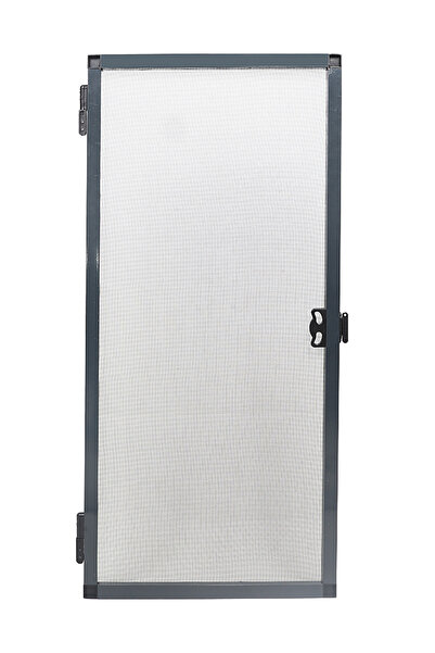 Kamataş Menteşeli Pencere Sinekliği Antrasit (EN: 0-70 CM. BOY: 0-130 CM) Ist...