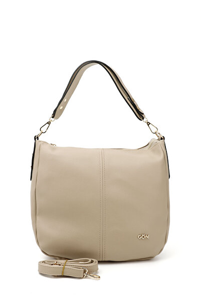 GÖNDERİ(R) Women's Beige Hand and Shoulder Bag