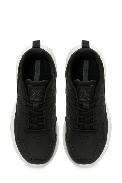 Kinetix Pherkad Pu 5Pr Black Unisex Sneaker
