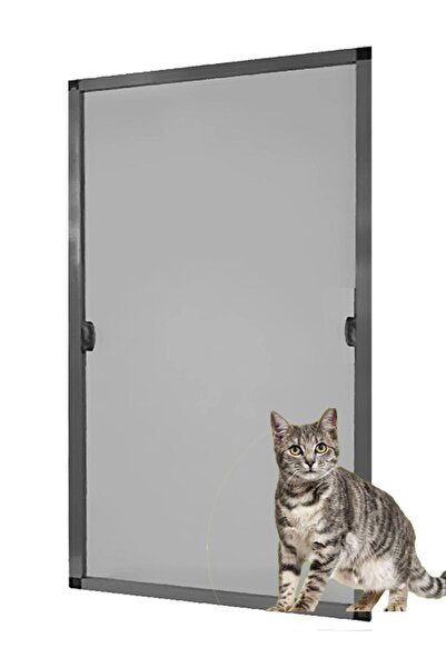 Kamataş Papuçlu Sabit Sök Tak Kedi Tüllü Pencere (MAX 70X130) Sinekliği Antra...