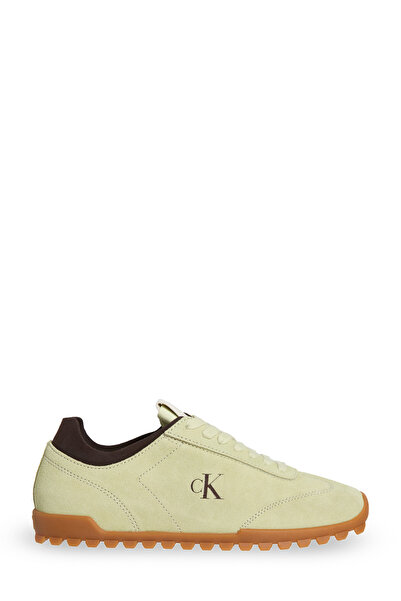 Calvin Klein LOW PROFILE RUNNER MG SUE Yeşil Kadın Sneaker