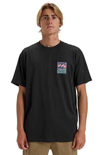 BİLLABONG STAMP SS Черна мъжка риза с къс ръкав