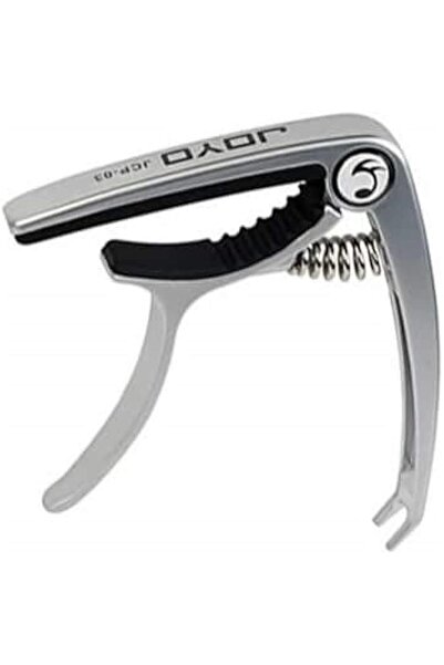 Joyo JCP03S Kapos pentru chitară de culoare argintiu deschis