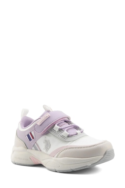 U.S. Polo Assn. Suse 5Fx Beige Girl's Sneaker A101946626