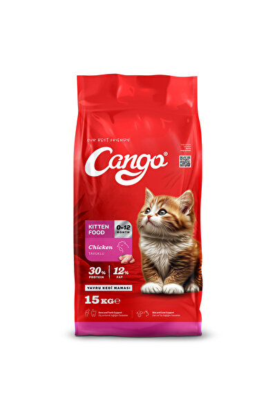 Cango Hrana uscata pisica junior 15 kg, cu carne de pui – crestere sanatoasa,...